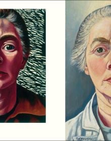 Book cover of Charley Toorop: Love for Van Gogh; featuring a portrait painting. Published by Waanders Publishers.