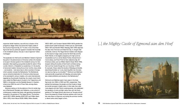 Book cover of Longing for Egmond:Gari Melchers and George Hitchcock Their Years in the Netherlands; featuring a painting of a woman holding a child. Published by Waanders Publishers.