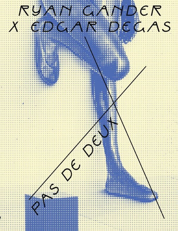 Book cover of Ryan Gander X Edgar Degas: Pas de Deux. Published by Waanders Publishers.