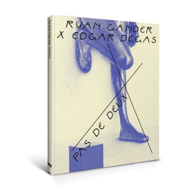 Book cover of Ryan Gander X Edgar Degas: Pas de Deux. Published by Waanders Publishers.