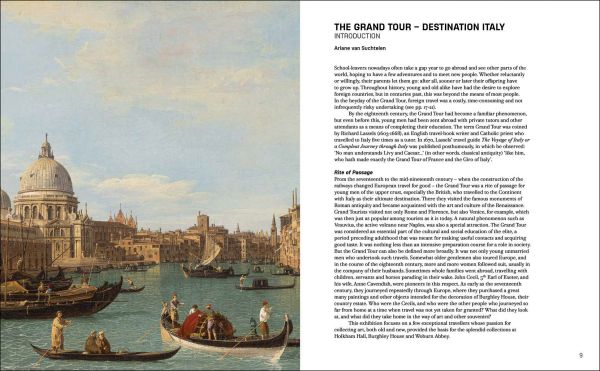 Book cover of The Grand Tour: Destination Italy; featuring the Venice canal and grand architecture. Published by Waanders Publishers.