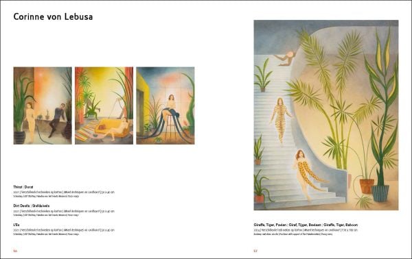 Book cover of Hotspot Leipzig; featuring a painting of figures during a stage play. Published by Waanders Publishers.
