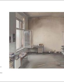 Book cover of Hotspot Leipzig; featuring a painting of figures during a stage play. Published by Waanders Publishers.