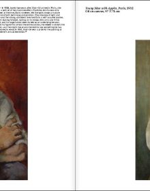 Book cover of Amrita Sher-Gil: Icon of Modern Art in India; featuring a painting of woman with long brown hair. Published by Waanders Publishers.