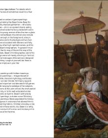 Book cover of At Home with Jan Steen; with a painting featuring two figures looking at a book. Published by Waanders Publishers.