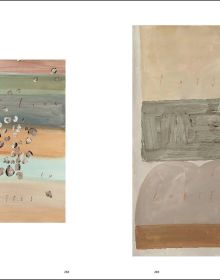 Book cover Feue La Joyeuseté/Works on Paper: Arpaïs Du Bois, featuring a painting on paper. Published by Hopper&Fuchs.