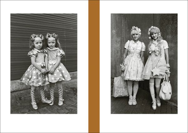 Book cover of Twice: Jacques Sonck, with two figures holding hands. Published by Hopper&Fuchs.