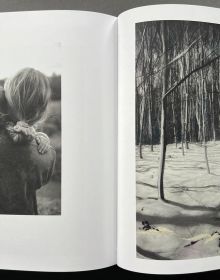 Book cover of Refuge: Lara Gasparotto, featuring an illustration of a flower. Published by Hopper&Fuchs.