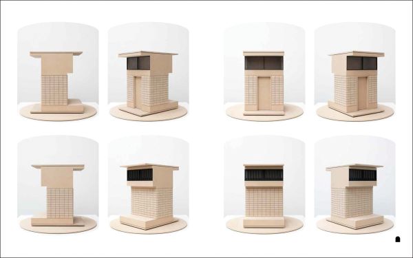 Book cover of ( Sehr Langsam ) Lieven Lefere, featuring the artist using a chisel on a wall. Published by Hopper&Fuchs.