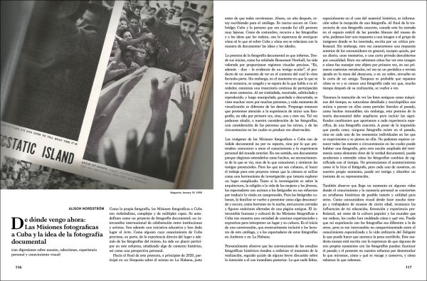 Book cover of Cuba Photography Missions: Where are you from?. Published by Hopper&Fuchs.