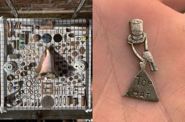 Book cover of Jutten, with a beach area covered in stones, rocks and bricks. Published by Hopper&Fuchs.