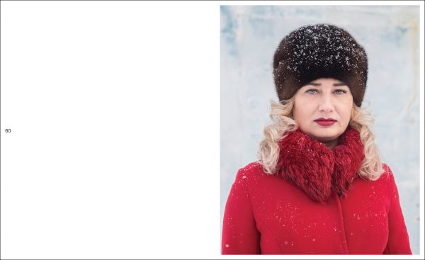 Book cover of LUCKY / Udachny: Hanne Van Assche, with snow covered terrain. Published by Hopper&Fuchs.