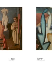 Book cover of Nasi Per L'Arte: Joanna De Vos & Melania Rossi, featuring a figure with a nosebleed pushing their face against a reflective surface. Published by Hopper&Fuchs.