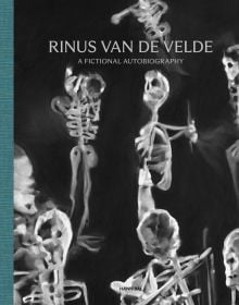 Book cover of A Fictional Autobiography, with white skeletal figures. Published by Hannibal Books.