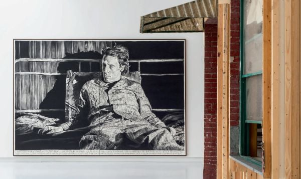 Book cover of A Fictional Autobiography, with white skeletal figures. Published by Hannibal Books.