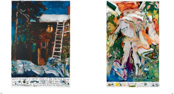 Book cover of A Fictional Autobiography, with white skeletal figures. Published by Hannibal Books.