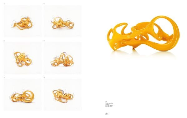 Book cover of Nick Ervinck, Works, GNI_RI_2022, featuring a glazed ceramic sculpture. Published by Hannibal Books.