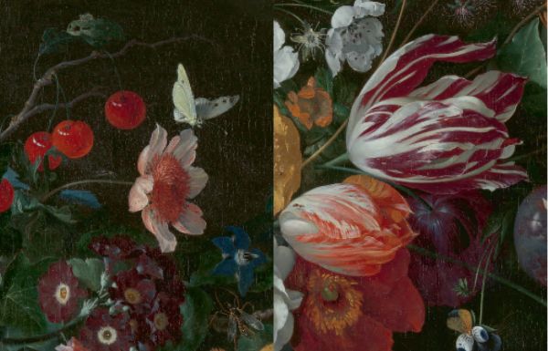 Book cover of KMSKA – The Finest Hundred, featuring painting detail of Jean Fouquet's Virgin and Child Surrounded by Angels. Published by Hannibal Books.