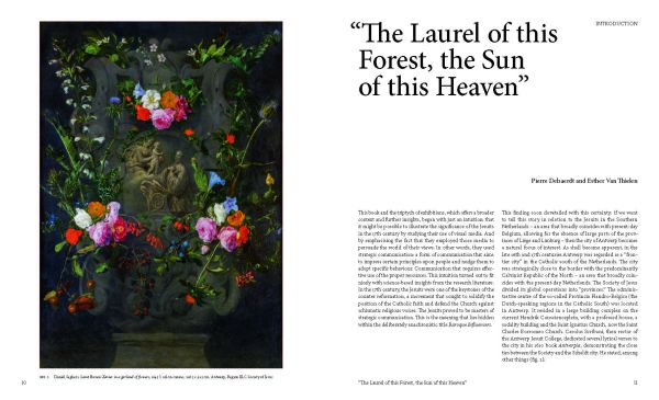 Book cover of Baroque Influencers, with an Oil painting titled 'The Fall of the Rebel Angels' 1562, by Pieter Bruegel the Elder. Published by Hannibal Books.