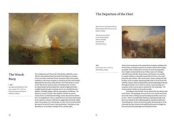 Book cover of Patrick De Rynck's The Final Painting: The Last Works of the Great Masters, from Van Eyck to Picasso, with detail from Claude Monet's waterlily paintings. Published by Ludion.