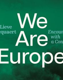 Book cover of Lieve Blancquaert's We are Europe: Encounter with a Continent. Published by Hannibal Books.