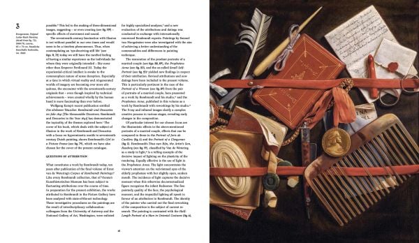 Book cover of Sabine Pénot's Rembrandt-Hoogstraten: Colour and Illusion, with a painting titled Girl in a Picture Frame, by Rembrandt. Published by Hannibal Books.