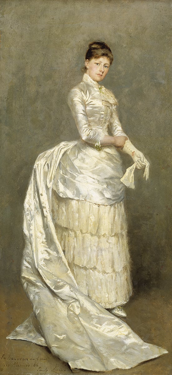 Book cover of Johan De Smet's Emile Claus, featuring a painting titled 'Flax harvesting by hand, 1904'. Published by Hannibal Books.