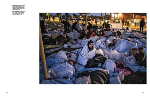 Book cover of The Family of Migrants, featuring a portrait titled 'Migrant Mother', Nipomo, California, by Dorothea Lange. Published by Silvana.