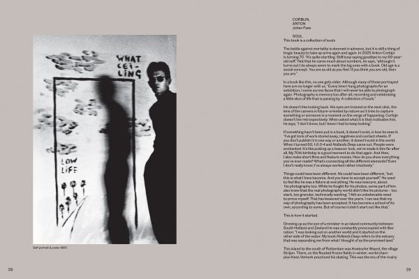 Book cover of Anton Corbijn, featuring a portrait of the photographer. Published by Hannibal Books.