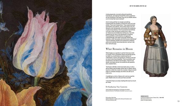 Book cover of Forever Flowers: Mastery and Meaning of Flower Paintings in the Low Countries (1600-1700); featuring a vase of flowers. Published by Hannibal Books.