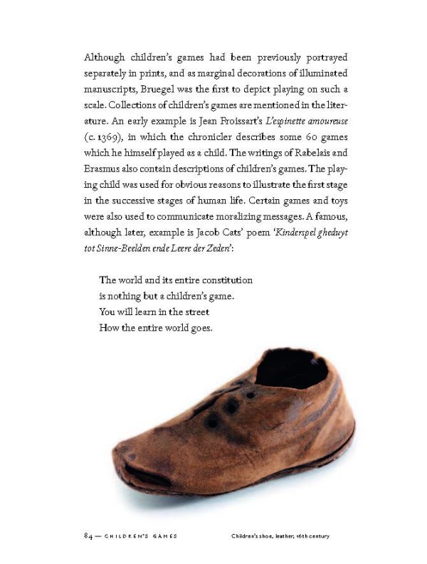 Book cover of Conversation Pieces: The World of Bruegel, featuring detail of a painting titled 'Bruegel the Elder's Fight Between Carnival and Lent, jester. Published by Hannibal Books.