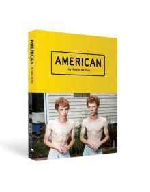 Book cover of American, featuring a photo of two twins with bare torsos. Published by Hannibal Books.