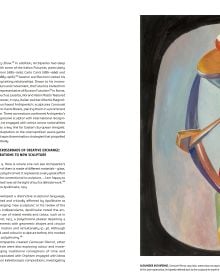 Book cover of Donas, Archipenko & La Section d'Or: Enchanting Modernism; featuring an abstract painting. Published by Hannibal Books.