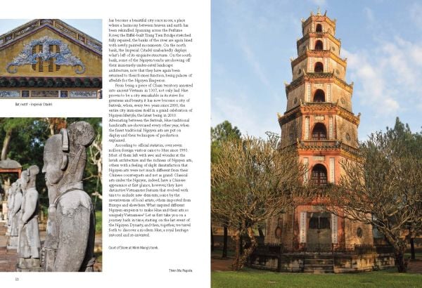 Mausoleum of Emperor Tu Duc, Hu?, Vietnam, on cover of 'Royal Hue', by River Books.