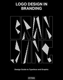 Book cover of Logo Design in Branding'. Published by Artpower International.