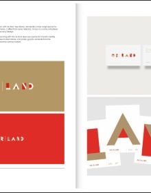 Book cover of Logo Design in Branding'. Published by Artpower International.