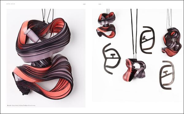 Book cover of Paper Art II, with fragile paper sculpture. Published by Artpower International.