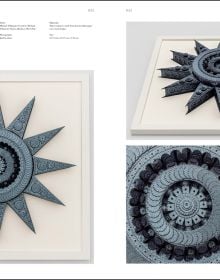 Book cover of Paper Art II, with fragile paper sculpture. Published by Artpower International.