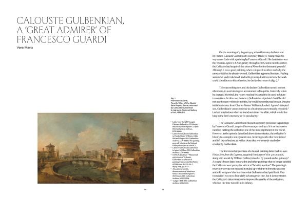 Book cover of Splendour in Venice: From Canaletto to Guardi; featuring a painting of the Rialto Bridge spanning the Grand Canal. Published by Fundação Calouste Gulbenkian.