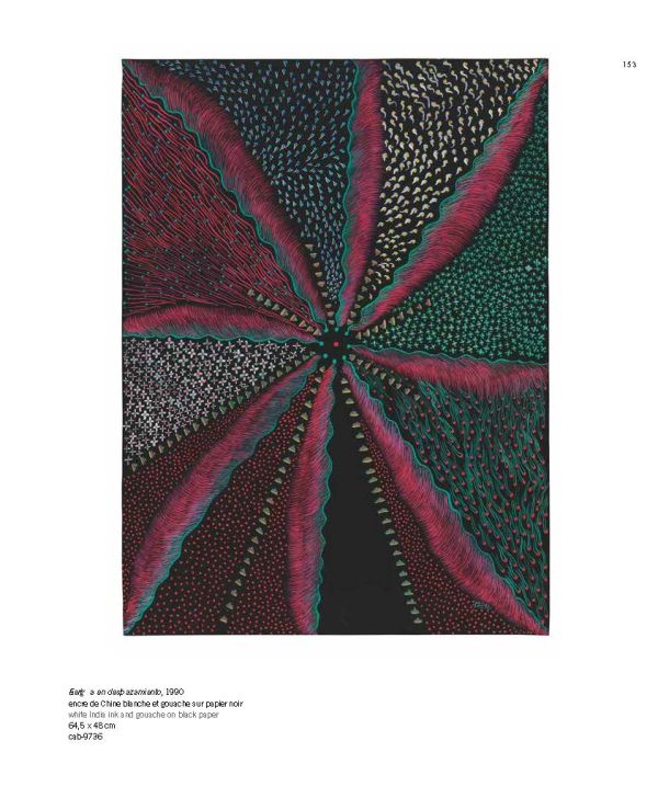 Book cover of Magalí Herrera: A Spark of Light in this World, with colourful dot painting with trail leading into a black hole. Published by 5 Continents Editions.