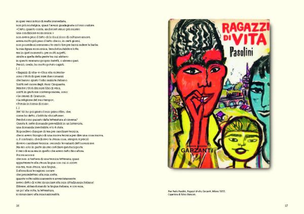 Book cover of Pier Pasolini Everything is Sacred, The Body Poetic. Published by 5 Continents Editions.