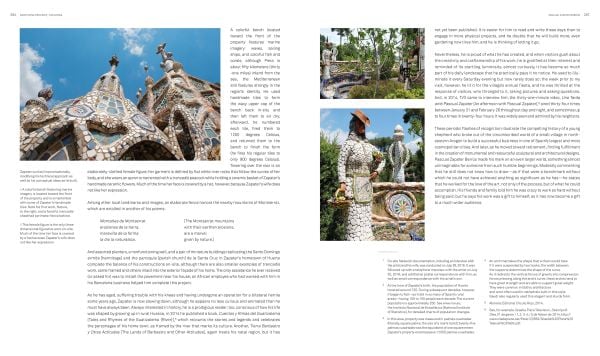 Book cover of Jo Farb Hernández's Singular Spaces II, From the Eccentric to the Extraordinary in Spanish Art Environments, featuring a mosaic dragon land art sculpture. Published by 5 Continents Editions.