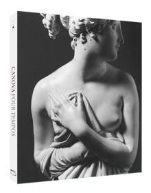 Book cover of Canova. Four Tempos Volume III, featuring marble sculpture of Venus Italica by Antonio Canova. Published by 5 Continents Editions.