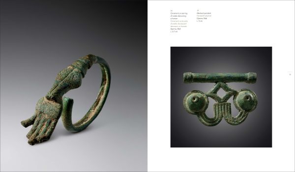 Book cover of West African Bronze Masterworks, The Syrop Collection, featuring a snake-like metal sculpture. Published by 5 Continents Editions.