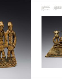 Book cover of West African Bronze Masterworks, The Syrop Collection, featuring a snake-like metal sculpture. Published by 5 Continents Editions.