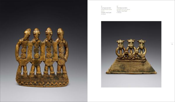 Book cover of West African Bronze Masterworks, The Syrop Collection, featuring a snake-like metal sculpture. Published by 5 Continents Editions.