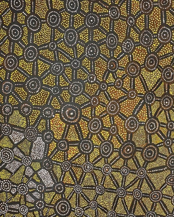 Book cover of Jackie Kurltjunyintja Giles Tjapaltjarri. Published by 5 Continents Editions.
