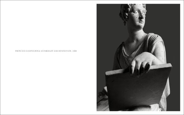 Book cover of Canova. Four Tempos: Volume IV: Sculptures from the Gypsotheca of Possagno, with a plaster cast of nude male figure holding sword. Published by 5 Continents Editions.