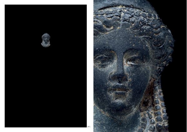 Book cover of Culture(s): A World Tour of 99 Antique Miniature Treasures from the Donnadieu Collection, with ancient, miniature sculptures. Published 5 Continents Editions.