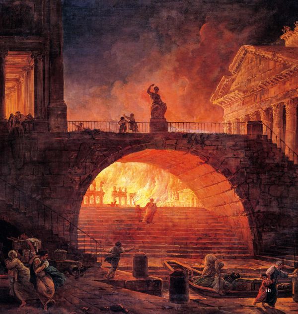 Book cover of Grand Tour of Europe, with a painting by Antonio Canova, titled